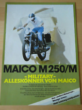 MAICO Prospekt 1978  M 250 M