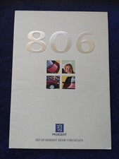 Peugeot 806 Prospekt 9.1996