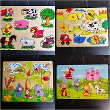 Steckpuzzle Holz