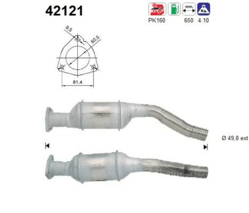 Katalysator für audi b5 - katalysator,