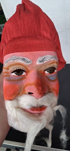 Alte nikolausmaske aus - alte,