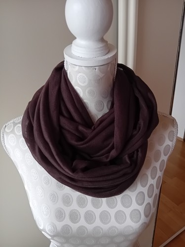 Loopschal halstuch braun nur - halstuch,