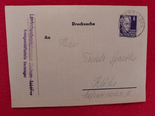Gardelegen 1951 klötze - gardelegen,