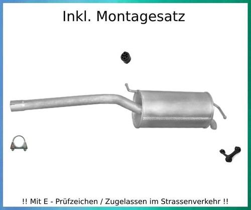 Endschalldämpfer für - , vw