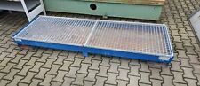 Eingangsrost mit Wanne / Gitterrost / Ölabtropfwanne 260 Liter
