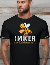 Imker T Shirt Hobby Bienen Imkerei Honig Immen Bienenzucht Geschenk Stock 47