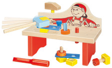 "Worky L" Kleinkinder-Werkbank