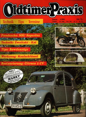 Zeitschrift oldtimer praxis 1 - oldtimer, #1