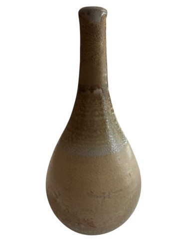 Vintage steinzeug flaschenvase - steinzeug,