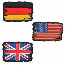 3D Rubber Patch Vintage Flagge