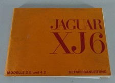 Betriebsanleitung Jaguar XJ 6