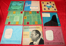 Grammophon Schellackplatten