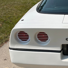 Tail light louver for a