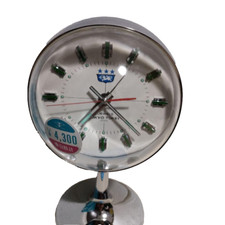 70er Tokyo Tokei Wecker zum Aufziehen Space Age Showa Retro Kostenloser Versand