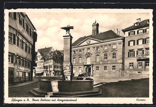 Ansichtskarte esslingen n - ansichtskarte,