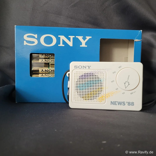 Sony icf taschenradio news - taschenradio,