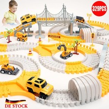 329pcs Autorennbahn Rennbahn 6