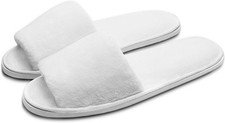 5 Paar Hotelslipper weiß