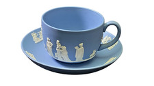 Wedgwood blau-weiße