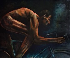 Original Ölgemälde Oil Lance