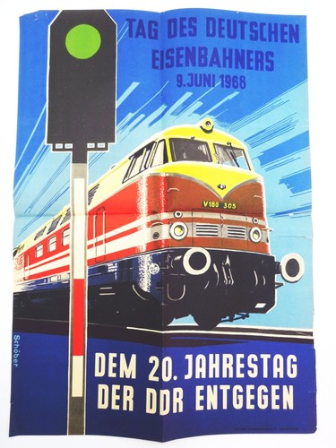 Altes plakat tag des deutschen - des,