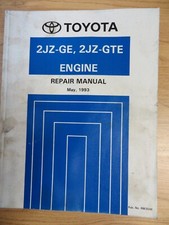 Toyota Repair-Manual 2JZ-GE, 2JZ-GTE Motor, Supra , May. 1993
