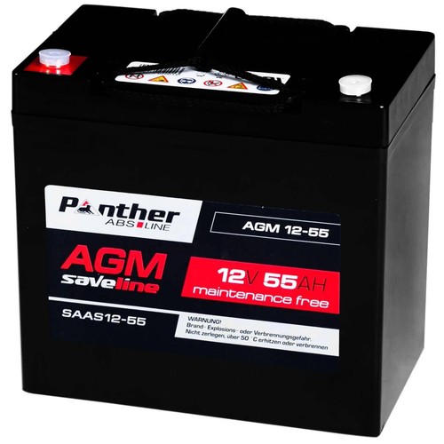 Panther akku agm 55ah - 55ah, 12v
