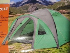 4 Personen Kuppelzelt mit
