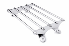 Gepäckträger Chrom Old Style für Harley Davidson Cruiser Indian Topcase Trike 