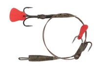 Fox Rage Predator Kwik Change Paternoster Trace 30cm Size 8 6 4 Barbed 40lb/18kg