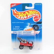Hot Wheels 1996 - BLUE CARD COLLECTOR - RADIO FLYER WAGON - FIRST EDITIONS