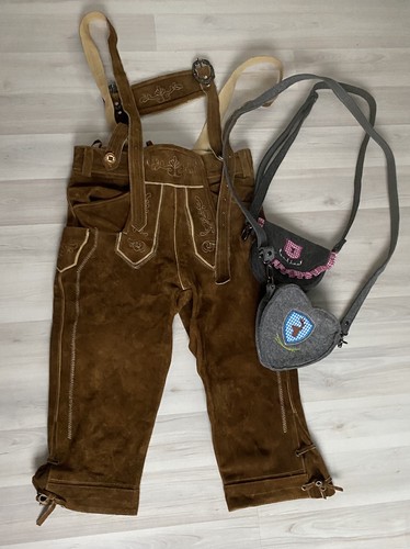 Trachtenlederhose damen xs - trachtenlederhose,