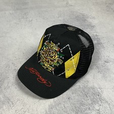 Vintage Ed Hardy By Christian Audigier Rose Tattoo Y2K Trucker Cap Mütze 00’s...