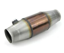 EDELSTAHL KATALYSATOR KAT RENNKAT SPORTKAT 300 ZELLEN, Ø 76mm L=295mm rund 100mm