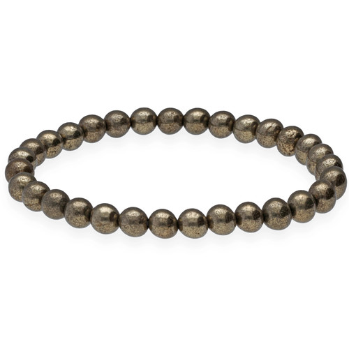 Pyrit kugelarmband 6 - |,