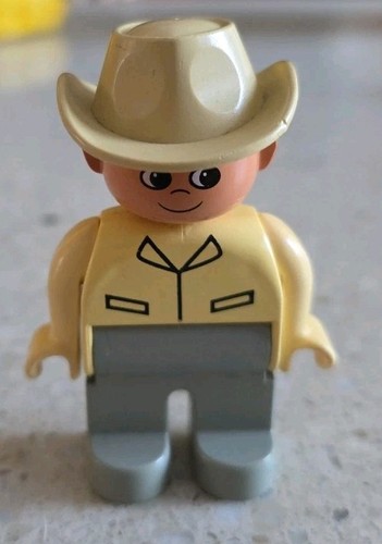 Lego duplo beige cowboy - lego,