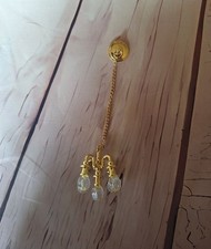 Mini Kronleuchter Lampe Puppenhaus Miniatur