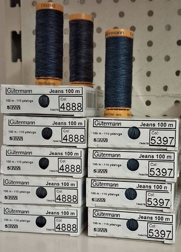 48x gütermann jeansgarn 100 - 48x, m