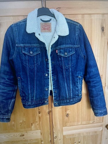 Levis jeansjacke sherpa - jeansjacke, gr.