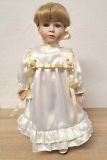 Künstlerpuppe Porzellanpuppe Doll Karin Heller 40 cm Sammler Rarität Vintage