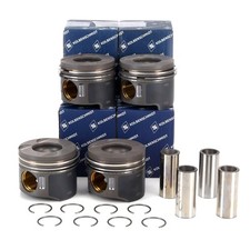 4x KOLBENSCHMIDT Kolben Ø 30mm für MERCEDES-BENZ SPRINTER B906 OM646 6460300817