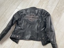 Harley Lederjacke Damen Gr.S