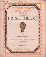Noten: Divertissement