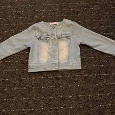 kinder mädchen jeansjacke
