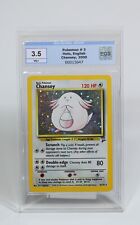 Chansey 3/130 EGS graded 3.5 Basis Base Set 2 Chaneira PSA Pokémon Karte Holo