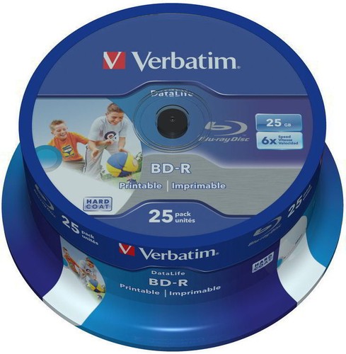 Verbatim rohlinge blu ray - 25,