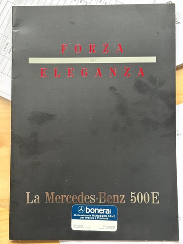 Prospekt w124 500e - w124,