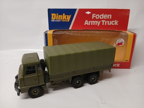 Dinky 668 foden - foden, army
