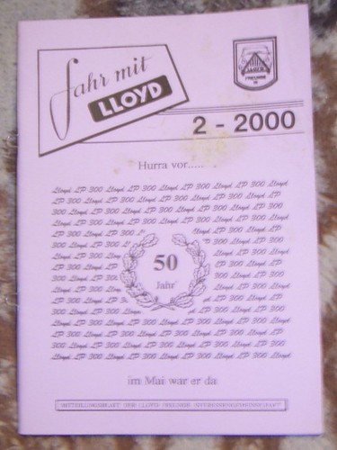 Clubheft lloyd freunde - clubheft,