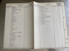 RARE! Orig. LEICA LEICAVIT  Rep.anleitung Servicing Parts INTERN A4 E.Leitz